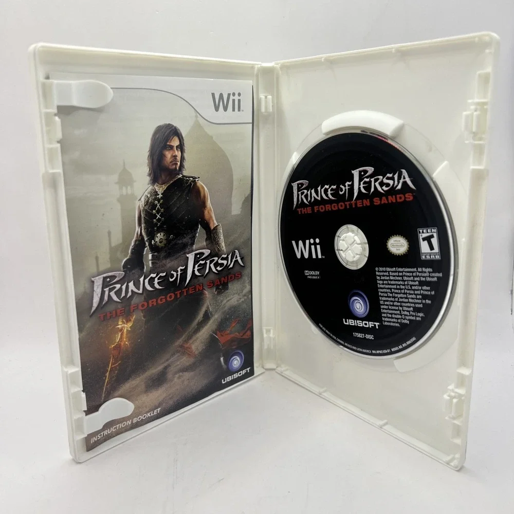 Prince of Persia: The Forgotten Sands Wii, 2010 - CIB w/ Manual & Insert Tested
